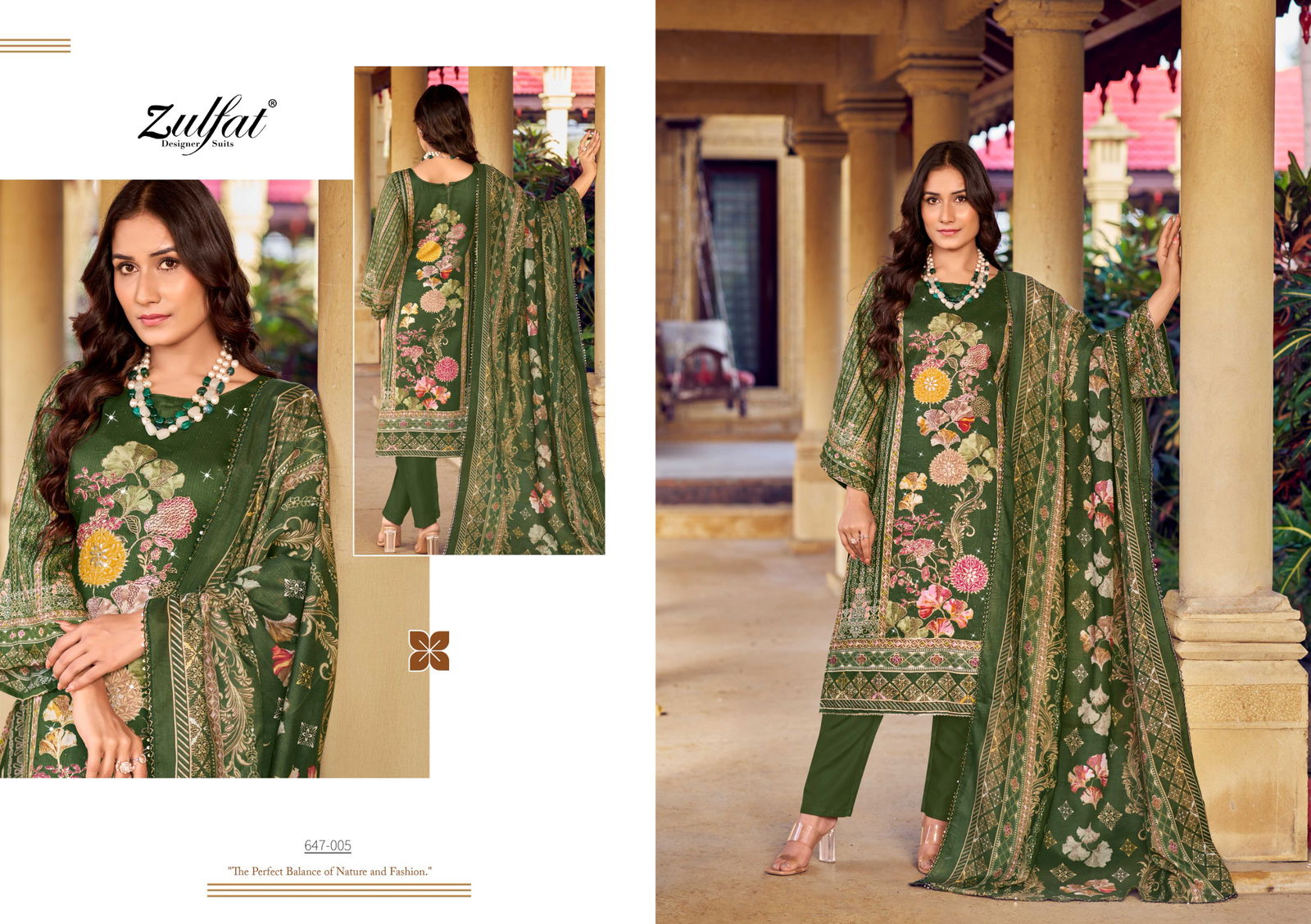 Sangini Vol 6 By Zulfat Printed Jam Cotton Dress Material Exporters In India